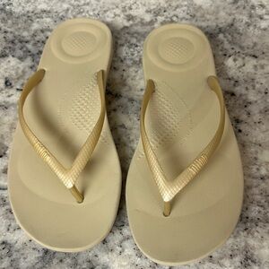 Gold Fitflops